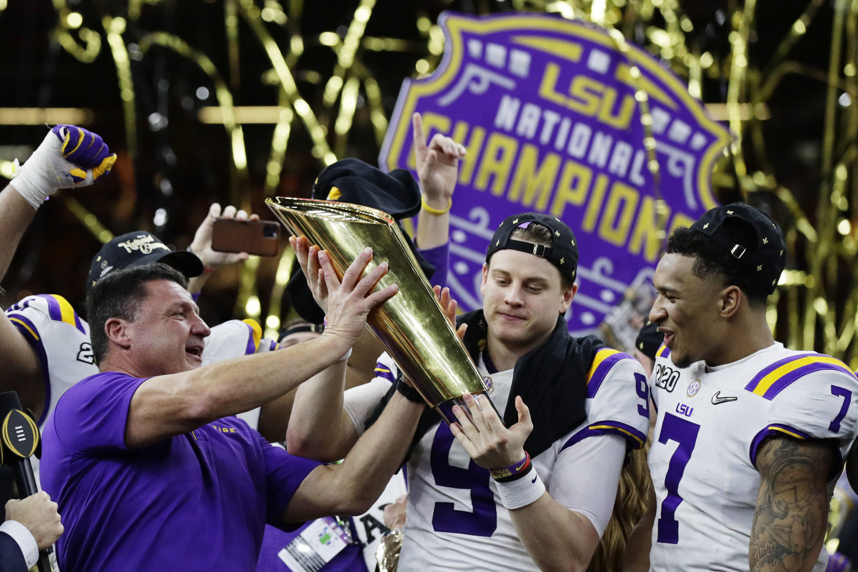 CFP Championship Clemson LSU Football
